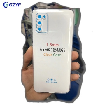 غطاء خلفي TPU شفاف لـ Samsung A02S - M02 Funda Kngzyf Sell