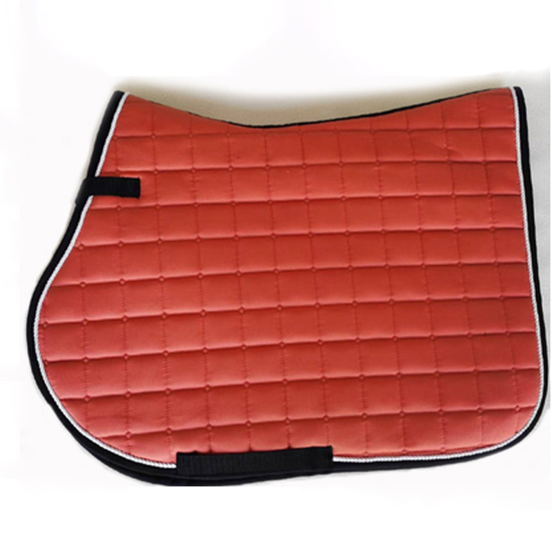 Orange Equestrian Solf Saddle Pad