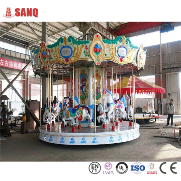 Central park amusement ride carousel horse for sale