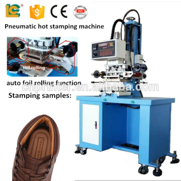 pneumatic sole hot embossing machine