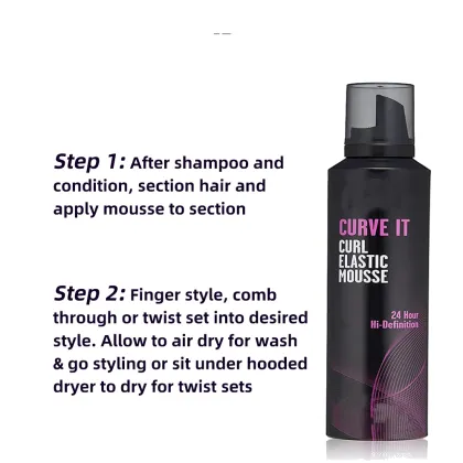 Curl Mousse Hair Styling Product Hair mousse