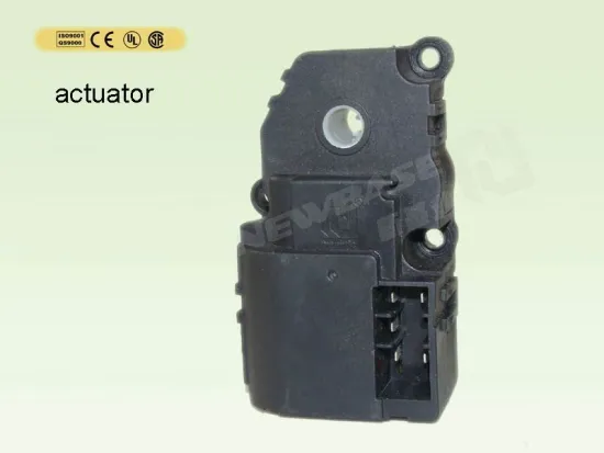 bus/passenger car HVAC ventilation/heating water tap--motor actuator