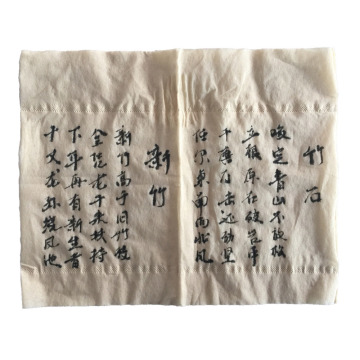 100% Bamboo Pulp Paper Napkins Natural Paper Towel Raw Toilet Paper