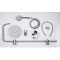 High Pole Bathroom Accessories Rain Shower Head Set