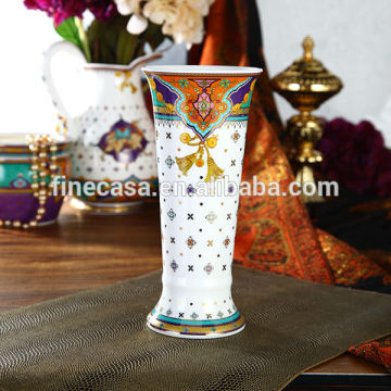 Fine New Bone China Luxury Ceramic Flower Vase of Summer of Persia