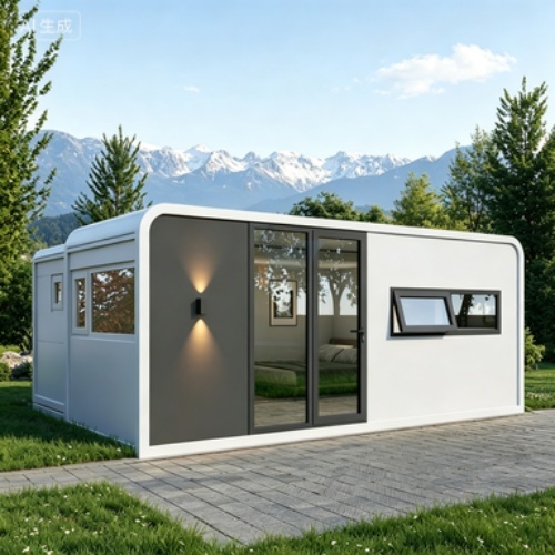 Slide-Open Haven: Compact Folding Dwelling Design