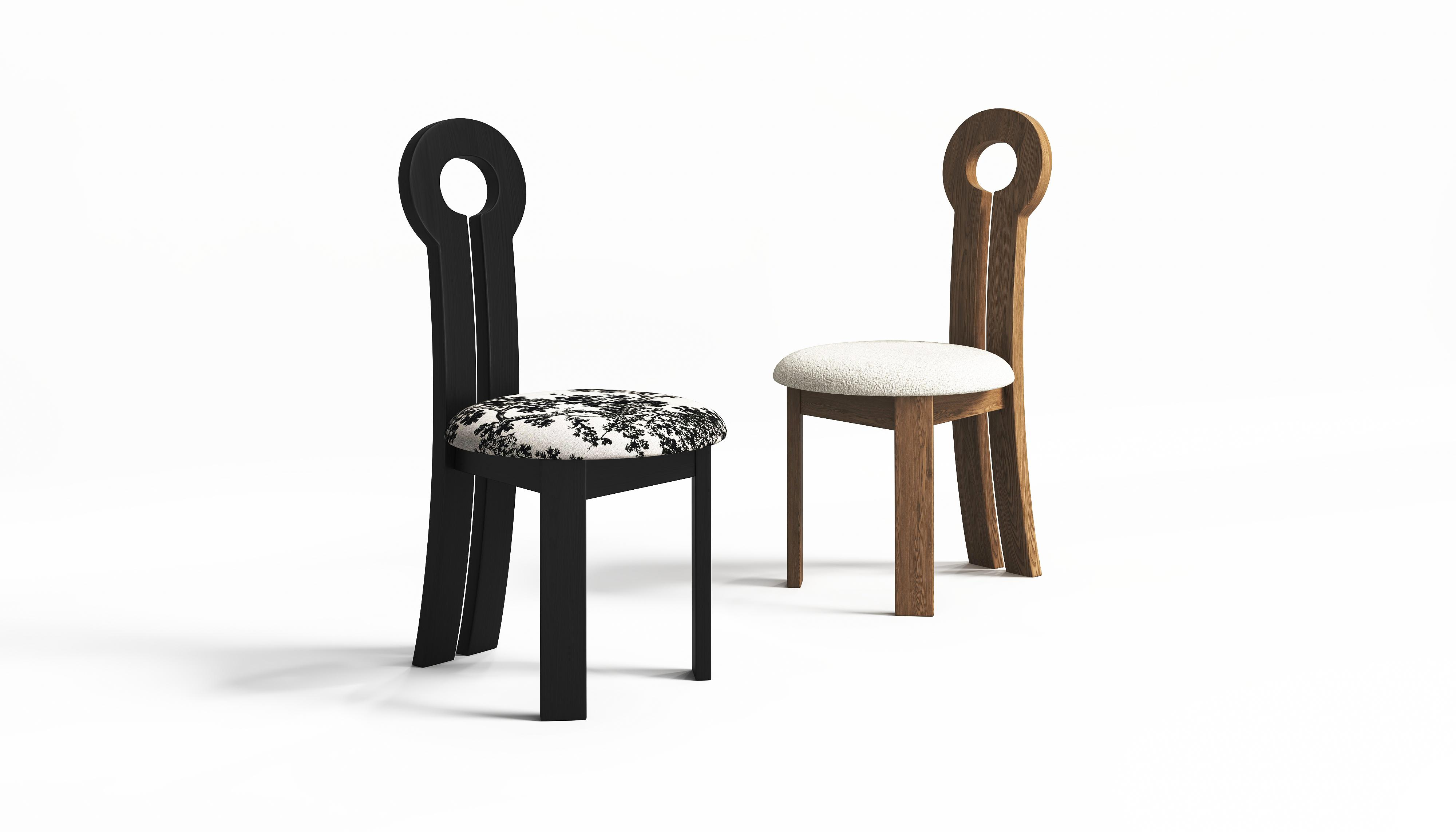 Upholstered Dining Chairs Fabric - Covered Se