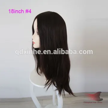 Mongolian virgin hair 26inch long hair kosher wigs for Jewish woman