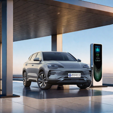 BYD Song Plus EV Champion Flagship Electric SUV with Auto Gearbox in Stock