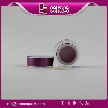 China cosmetic container acrylic jar packaging ,acrylic container for cream