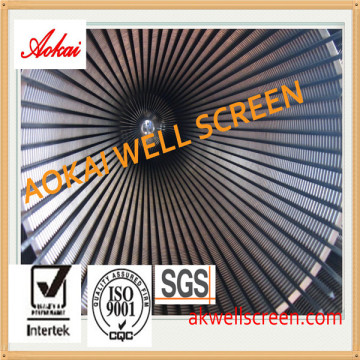 2014 new!stainless steel wedge wire screens/johnson v wire water well screen