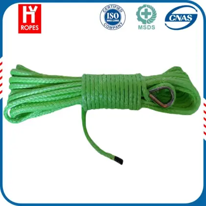 HYropes van winch rope/ uhmwpe paraglider winch rope/ synthetic ropes