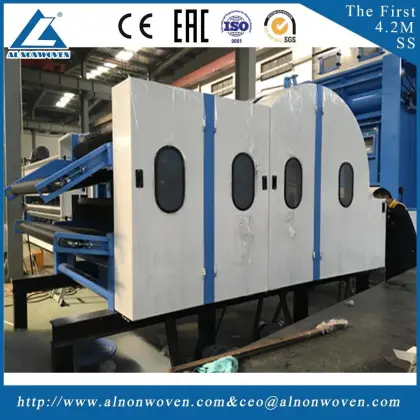 New condition ALSL-3300 carding machine fiber carding machine