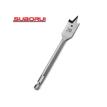 Borui Quick Change Tri-Point Paddle Bits for Efficient Wood Drilling