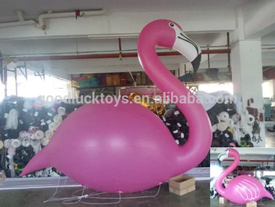 Popular inflatable advertising,giant pink inflatable flamingo