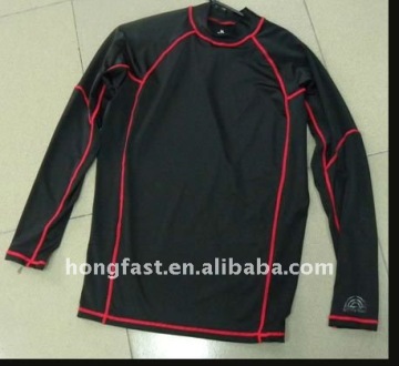 long sleeves Lycra swimming suit Rash guard UV 50+