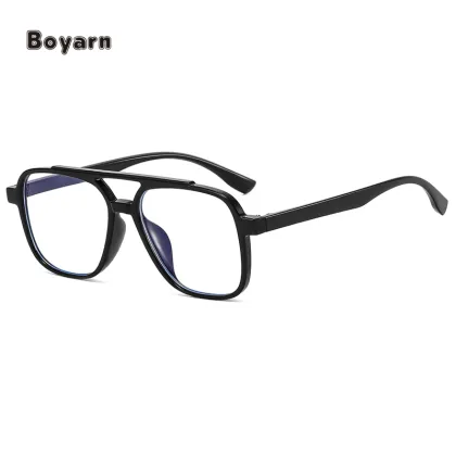 Boyarn Fashion Designer Anti-Blue Light Optical Glasses