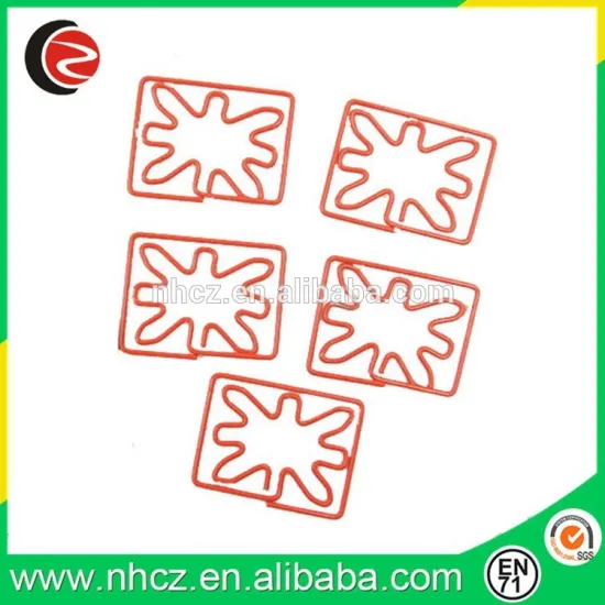 Square Shaped Paper Clip,Geometry Clips