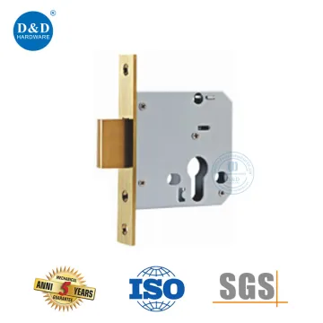 SUS 304 European Mortise Deadbolt Lock for Storeroom