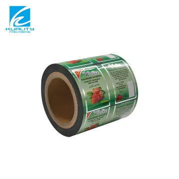 Custom Printed Metalized Flexible Packaging Film Rolls for Shampoo Packaging