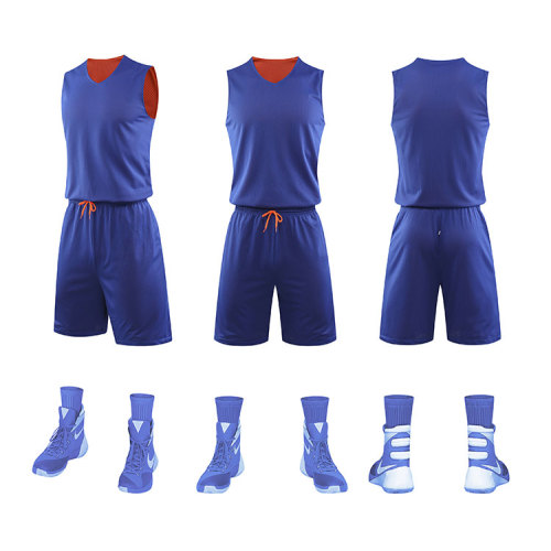 Basketball Shirts New arrival reversible basketball for men Supplier