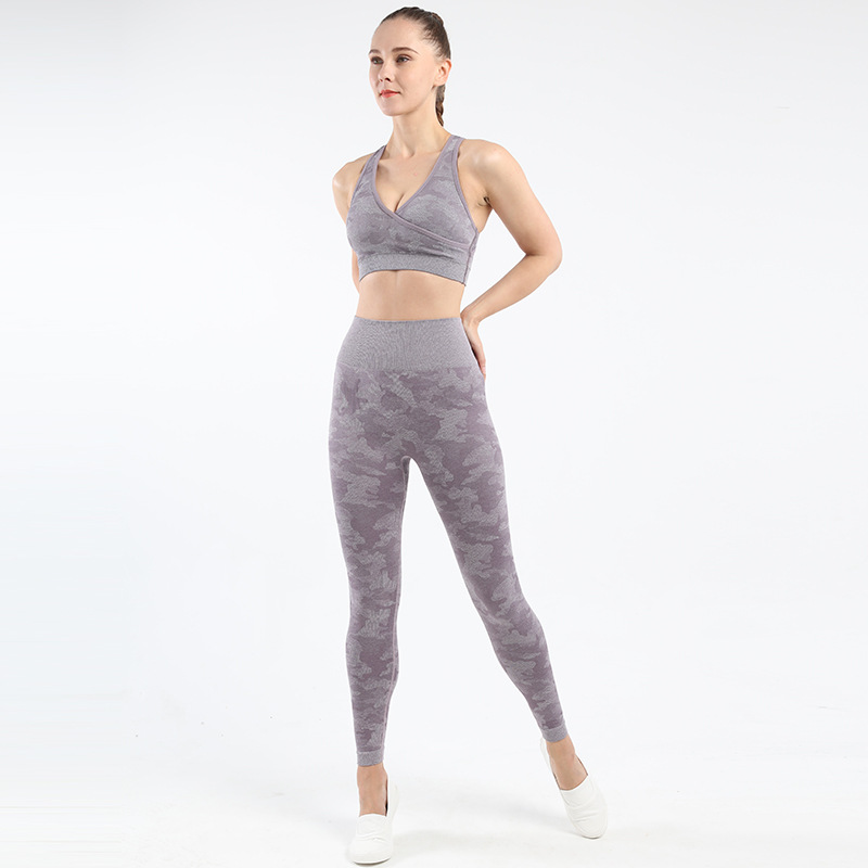 yoga camo set for ladies