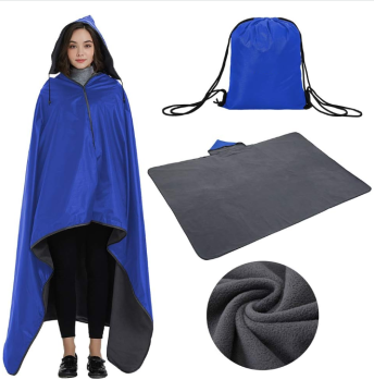 personalized beach blanket waterproof travel mat with hood