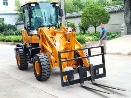 930 Model Wheel Loader with Ripper, Log Trailer, and Crane Timber Loader - Ready to Ship