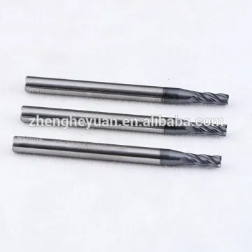 tungsten carbide 2 flutes solid cutting tools end mill-ZHY