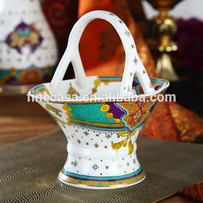 Luxury Vintage Flower Basket