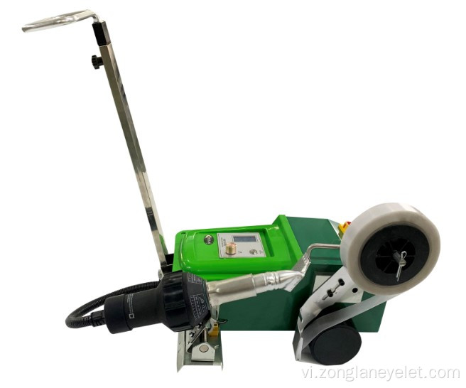 Máy hàn PVC Biểu ngữ không khí nóng tự động