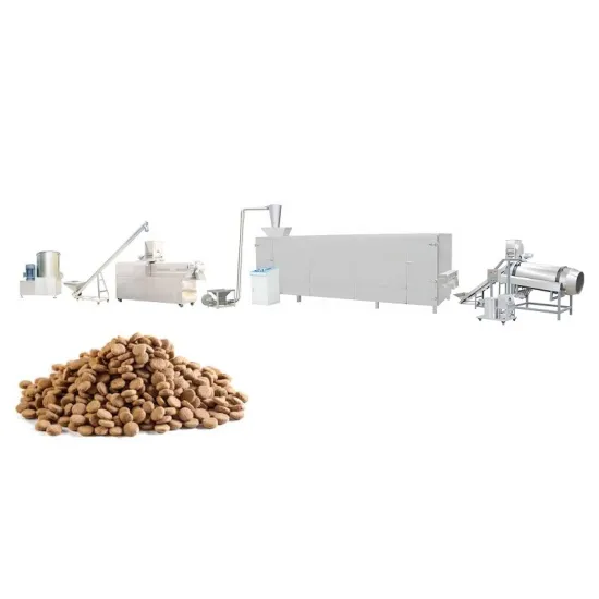 Professional Pet Food Processing Line for Organic, Double-Screw Low-Temperature Dog Biscuits