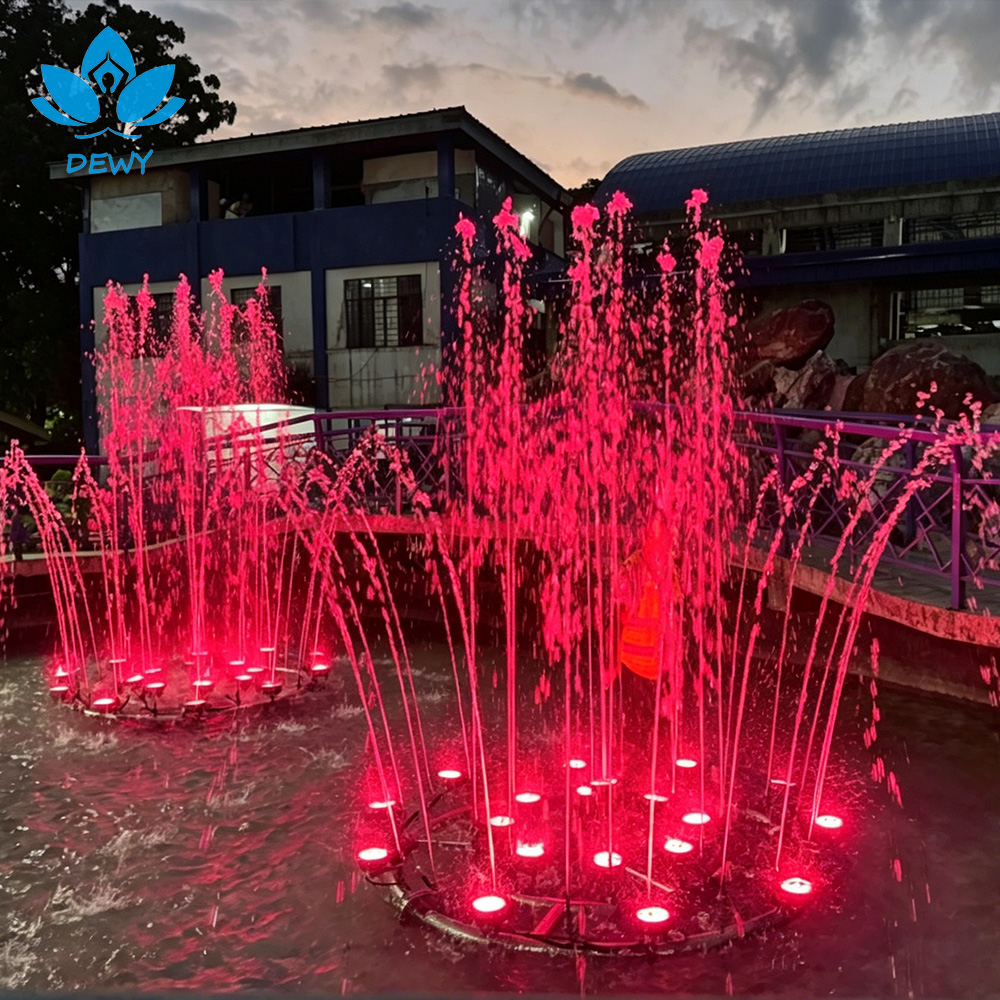 outdoor water fountain