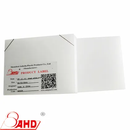 Anheda Corrosion Resistance Extrude Polypropylene PP Sheet