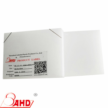 Épaisseur de feuille thermoplastique PP 1-200mm