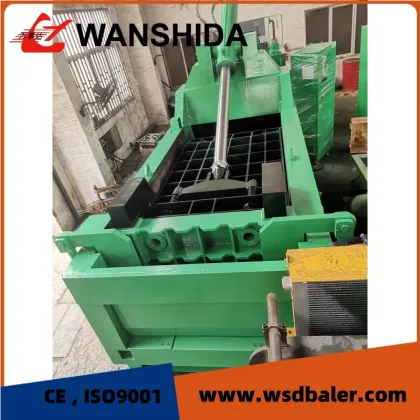 hydraulic paper press for recycling equipment
