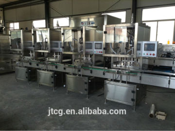 For small scale production 100ml - 1000ml inline viscosity material bottling machine