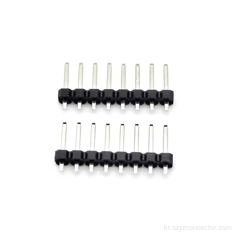 3.5mm 피치 핀 헤더 싱글 행 똑바로