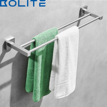 Luxury Wall-Mounted Bathroom Accessories Set with 304 Stainless Steel Towel Bars