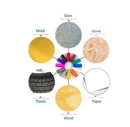 Indelible Ink Paint Pen for Car Tyre and Glass Marking