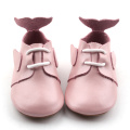 Cute Dolphin Colorful Girl Dress Leather Shoes