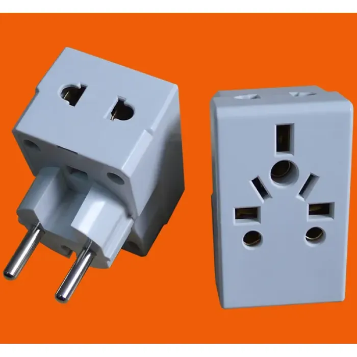 Adaptor Daya Perjalanan Gaya Eropa (P7030)