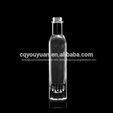 Different size 500ml glass olive oil bottle with screw top