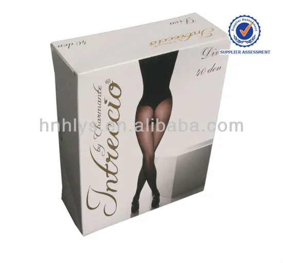 2013 New Design Silk Stocking / tights Cardboard Box