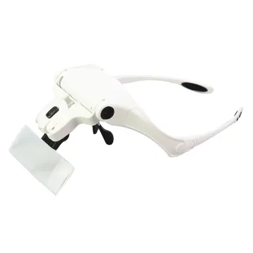 LED Magnifying Glasses with Variable Zoom and Lighting