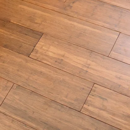 Bamboo Flooring: Popular Coffee Compressed Strand Woven Bamboo Flooring from Natural Bamboo Forest