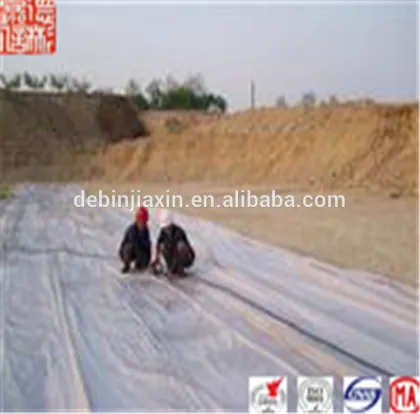 Shan dong 1.00mm black or white HDPE geomembrane