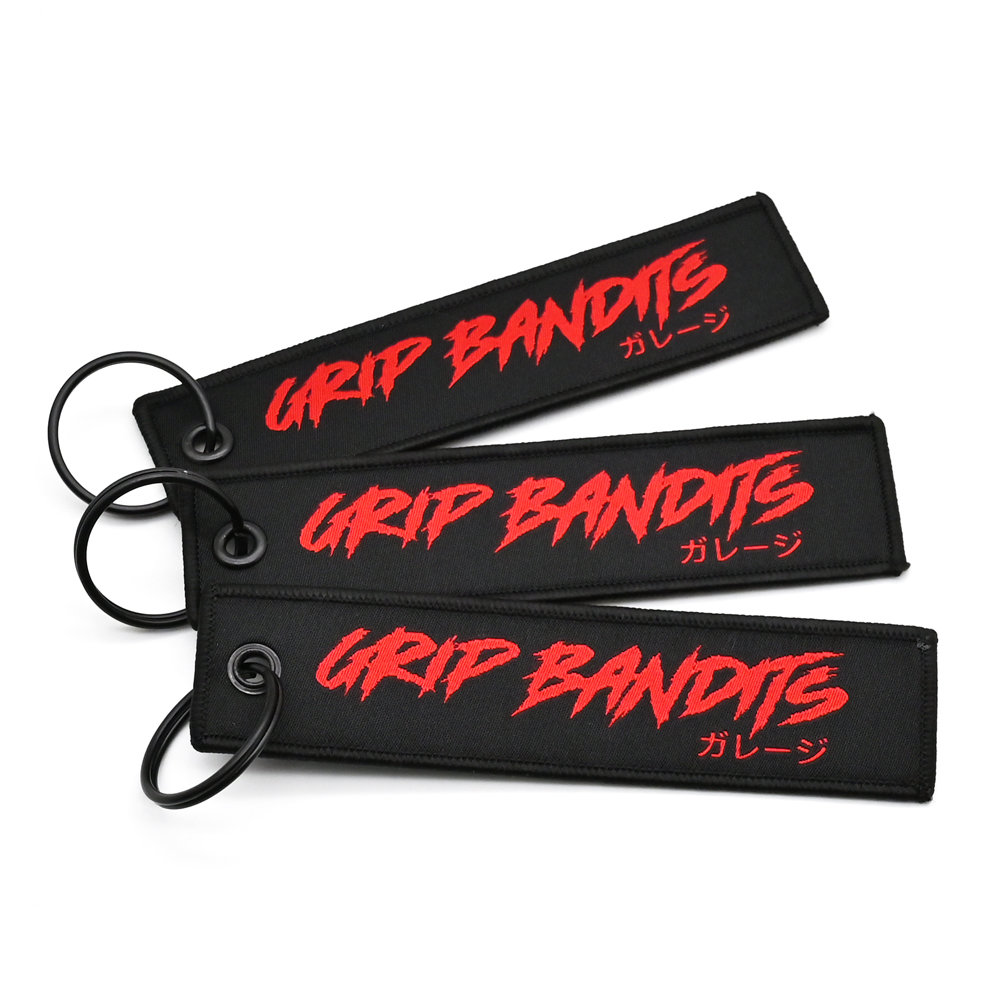 Custom Embroidery Logo Keychain Custom Embroidery Logo Keychain