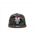 Hiphop camouflage hoed schedel geborduurde baseball cap