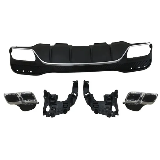 Benz GLS63 AMG Rear Lip and Exhaust Pipe Modifications